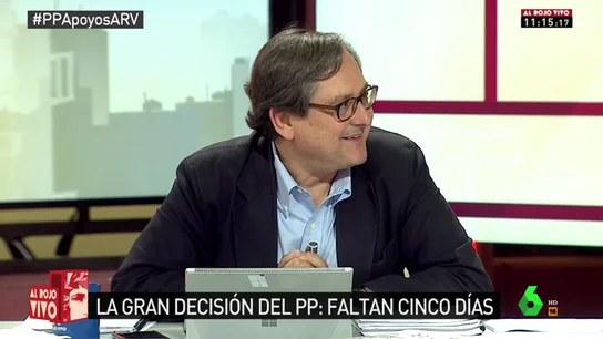 Francisco Marhuenda: "Cospedal detesta a Sáenz de Santamaría y votaría antes a Putin o Trump en las primarias del PP" Francisco Marhuenda: "Cospedal detesta a Sáenz de Santamaría y votaría antes a Putin o Trump en las primarias del PP"