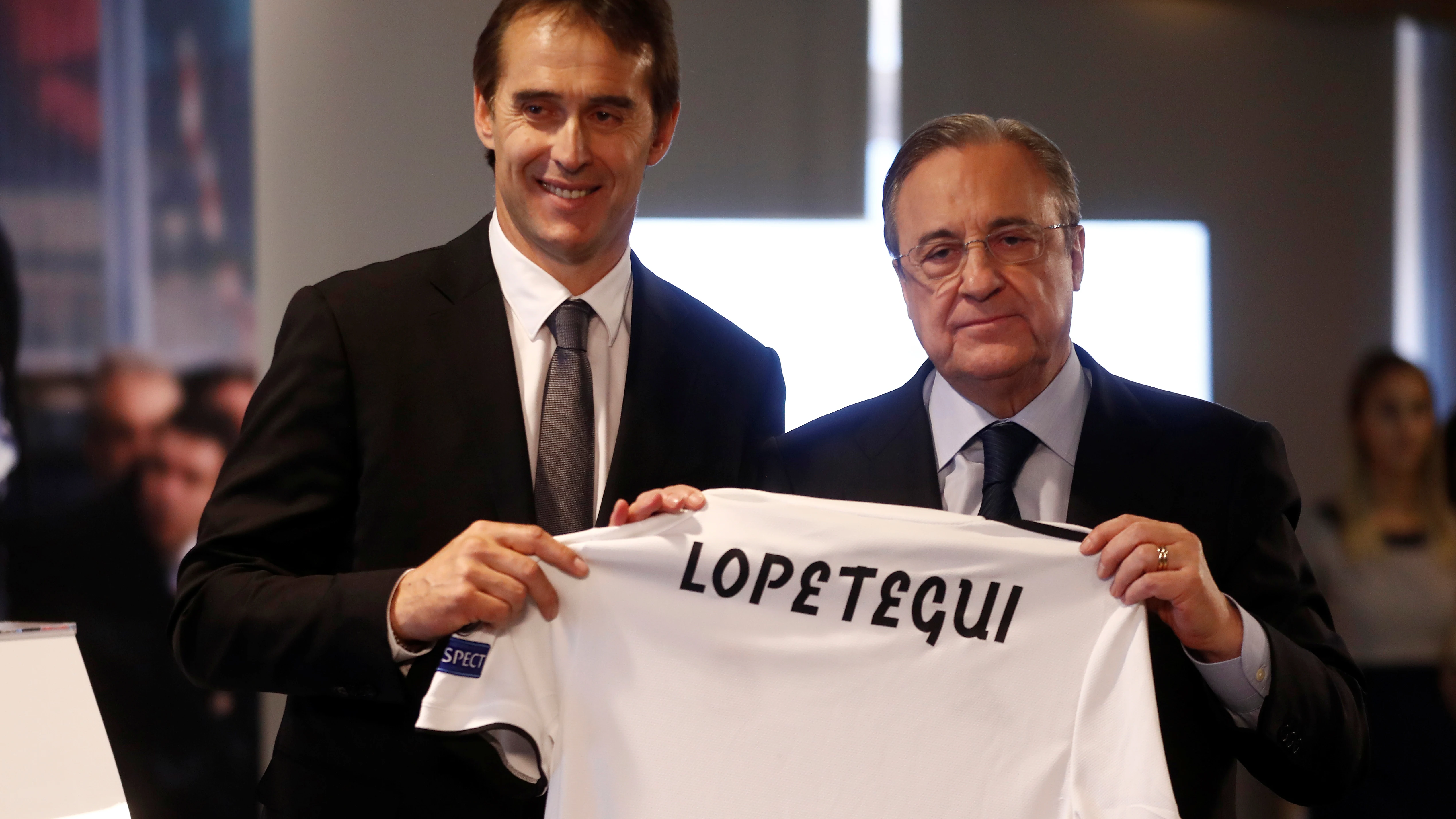 Presentación de Julen Lopetegui con el Real Madrid