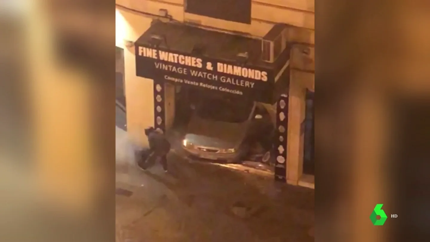 Atraco en una joyería de Valencia Atraco en una joyería de Valencia