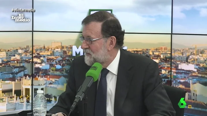 Mariano Rajoy en un programa de radio Mariano Rajoy en un programa de radio