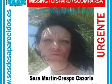 Cartel de la mujer de 35 años desaparecida en Ibiza Cartel de la mujer de 35 años desaparecida en Ibiza