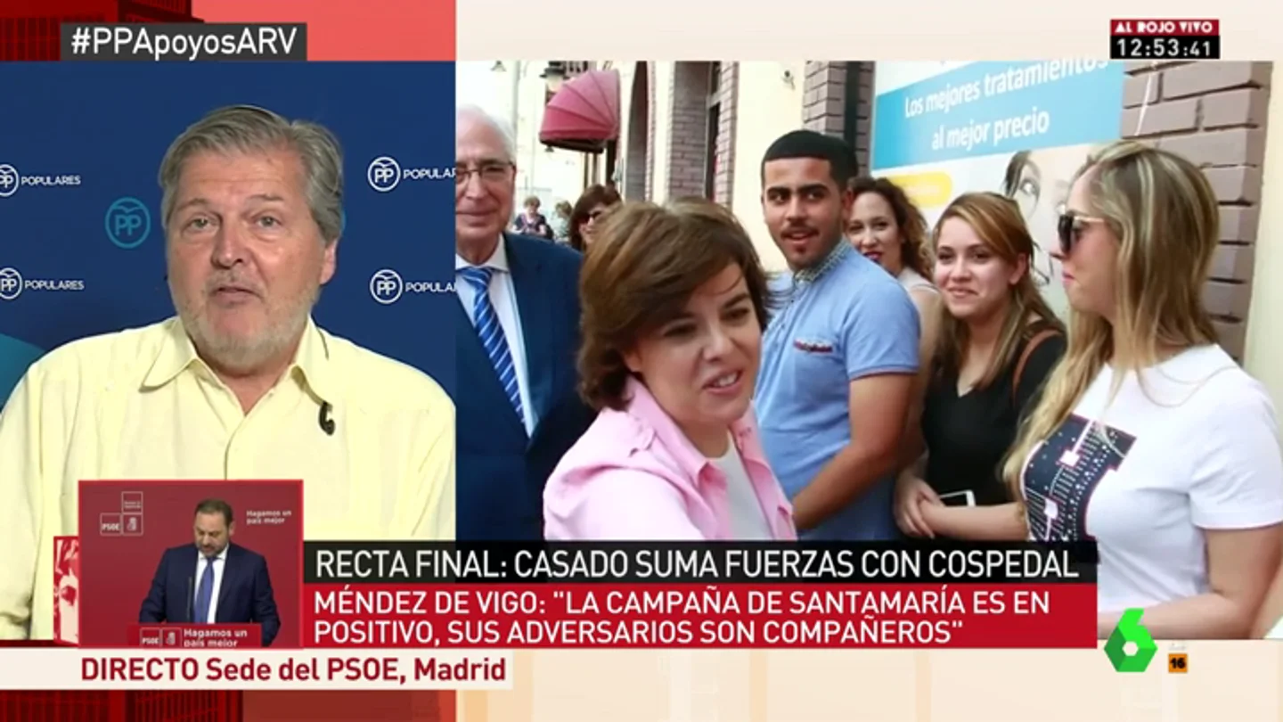 El exministro Íñigo Méndez de Vigo El exministro Íñigo Méndez de Vigo