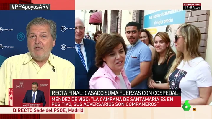 El exministro Íñigo Méndez de Vigo El exministro Íñigo Méndez de Vigo