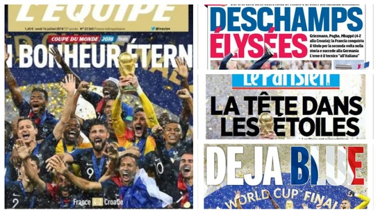 Portadas Francia Mundial Portadas Francia Mundial