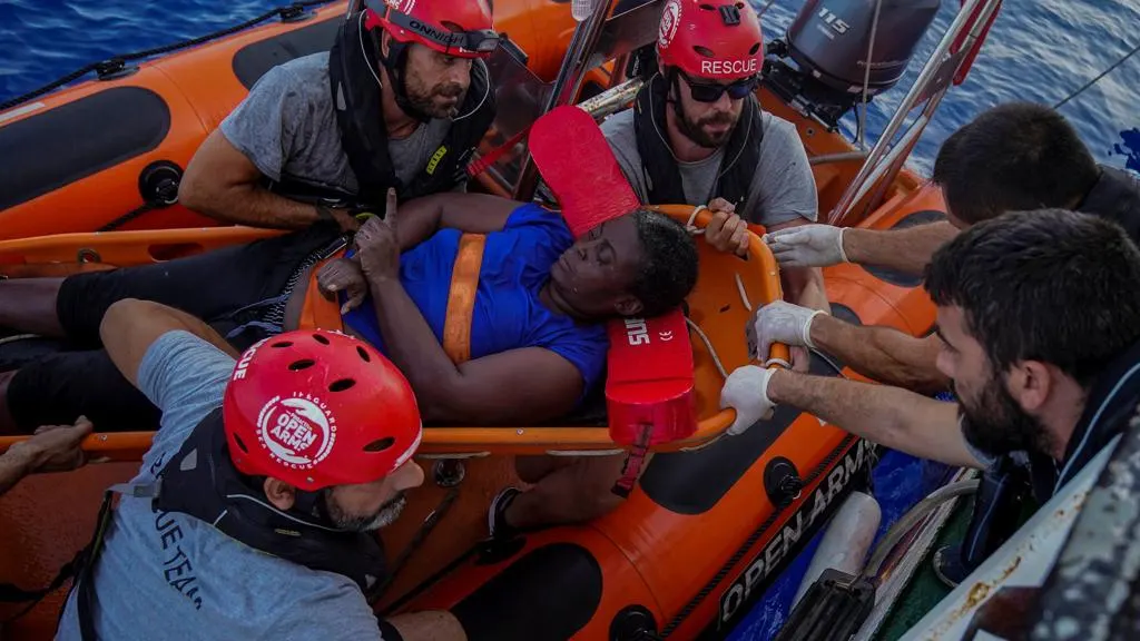 Fotografía de Marc Gasol en el barco 'Astral'