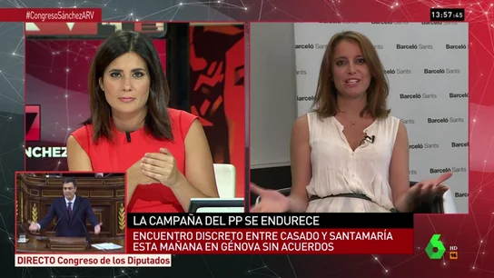 La vicesecretaria del PP Andrea Levy La vicesecretaria del PP Andrea Levy