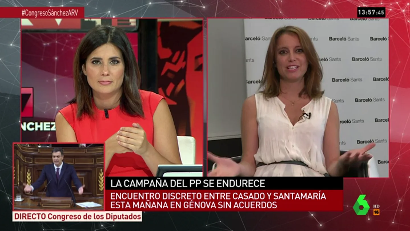 La vicesecretaria del PP Andrea Levy La vicesecretaria del PP Andrea Levy