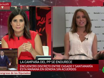 La vicesecretaria del PP Andrea Levy La vicesecretaria del PP Andrea Levy