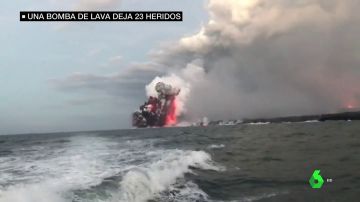 La peligrosa atracción del volcán Kilauea