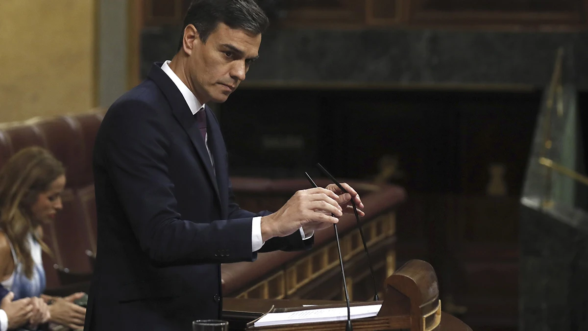 Pedro Sánchez en el Congreso de los Diputados