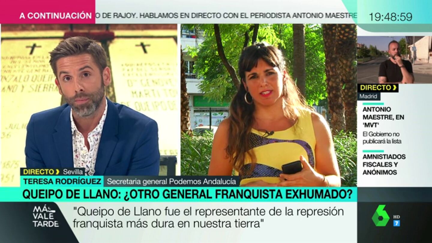 Teresa Rodr&iacute;guez, secretaria general de Podemos Andaluc&iacute;a