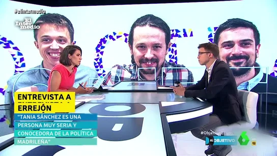 Ana Pastor e Íñigo Errejón en El Objetivo Ana Pastor e Íñigo Errejón en El Objetivo