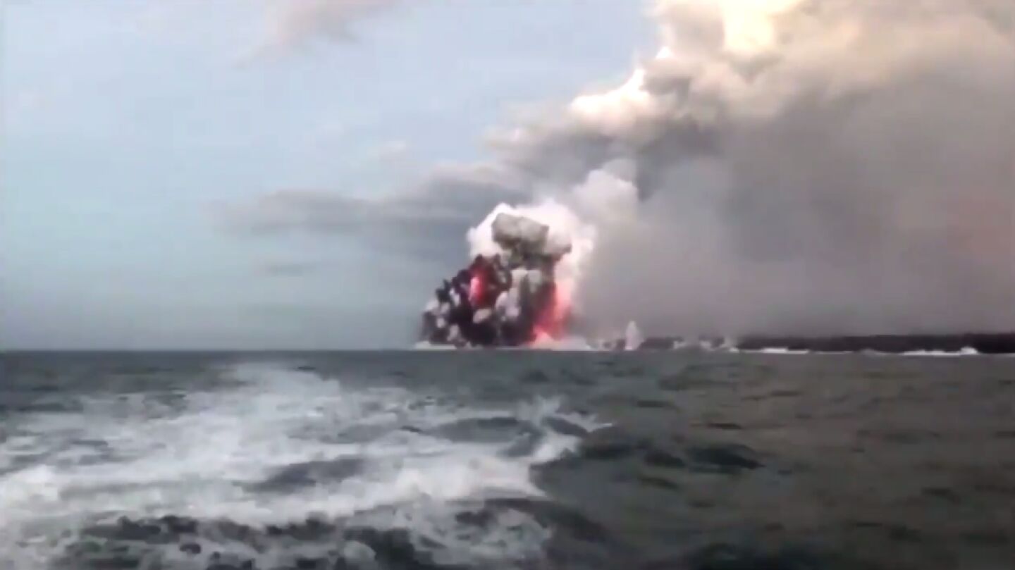 Erupci&oacute;n del volc&aacute;n Kilauea