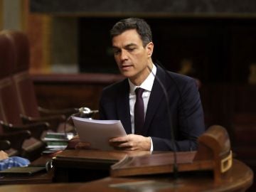 Pedro Sánchez en el Congreso Pedro Sánchez en el Congreso