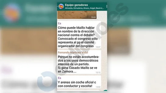 Mensajes de WhatsApp de Esperanza Aguirre Mensajes de WhatsApp de Esperanza Aguirre
