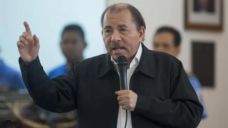 El presidente de Nicaragua, Daniel Ortega