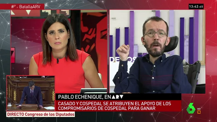 Secretario de Organización de Podemos, Pablo Echenique