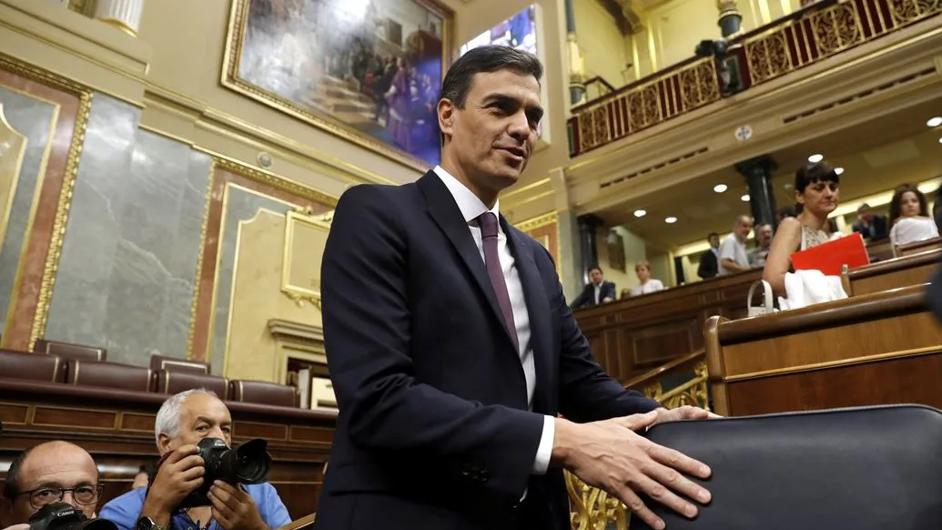 Pedro Sánchez en el Congreso