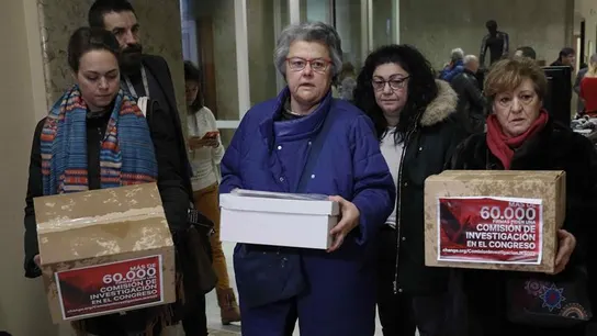 La presidenta de la asociación de las víctimas del vuelo de Spanair, Pilar Vera. La presidenta de la asociación de las víctimas del vuelo de Spanair, Pilar Vera.