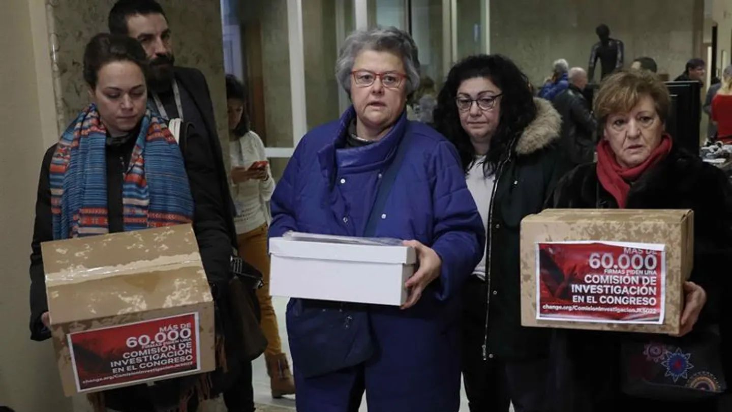 La presidenta de la asociación de las víctimas del vuelo de Spanair, Pilar Vera. La presidenta de la asociación de las víctimas del vuelo de Spanair, Pilar Vera.