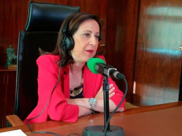 La ministra de Defensa, Margarita Robles, durante una entrevista La ministra de Defensa, Margarita Robles, durante una entrevista