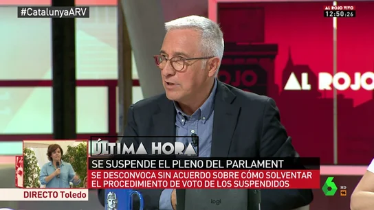 El periodista Xavier Sardà El periodista Xavier Sardà