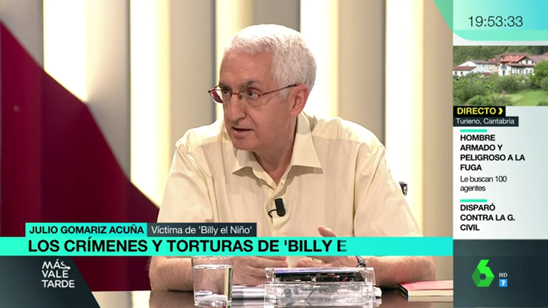 Julio Gomariz, víctima de 'Billy el Niño'