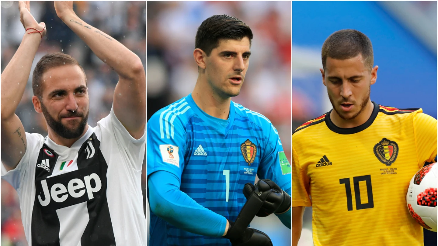 ¿Operación que implica a Higuaín, Courtois y Hazard? ¿Operación que implica a Higuaín, Courtois y Hazard?