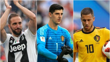 ¿Operación que implica a Higuaín, Courtois y Hazard?