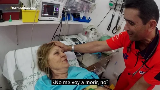 Ambulancias acude a la llamada de una taquicardia Ambulancias acude a la llamada de una taquicardia