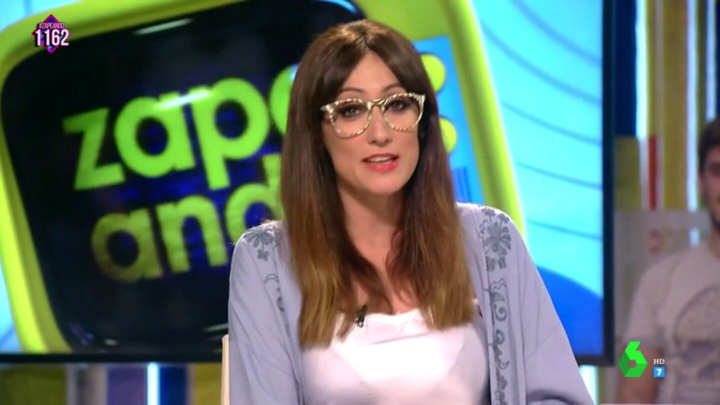 As&iacute; de amanazadora es la respuesta de Ana Morgade al susto de Miki Nadal