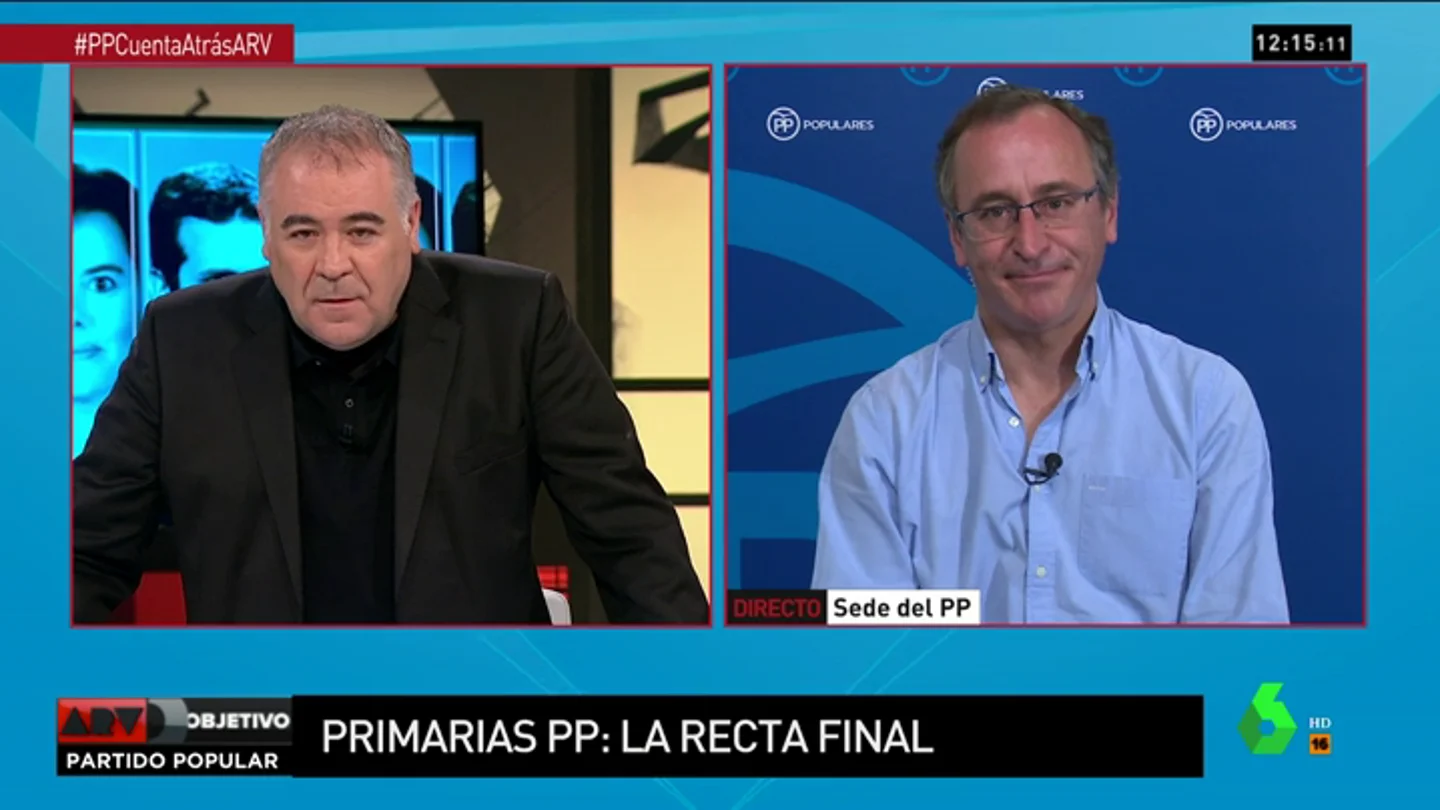 El presidente del PP en el País Vasco, Alfonso Alonso El presidente del PP en el País Vasco, Alfonso Alonso