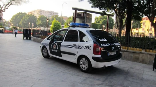 Coche de la Policía Local de Murcia Coche de la Policía Local de Murcia