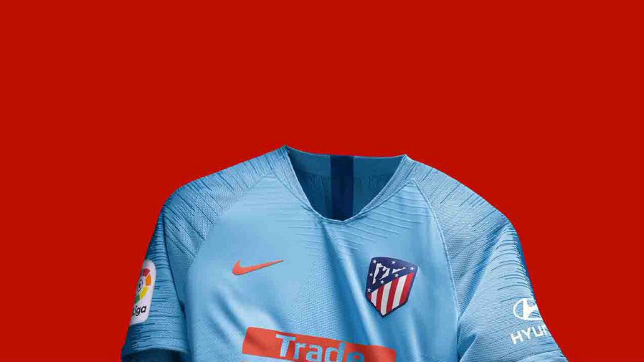 El Atlético presenta su segunda equipación para la temporada