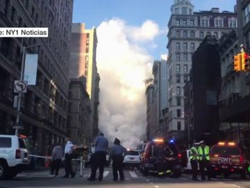 Explosión de vapor en Nueva York Explosión de vapor en Nueva York