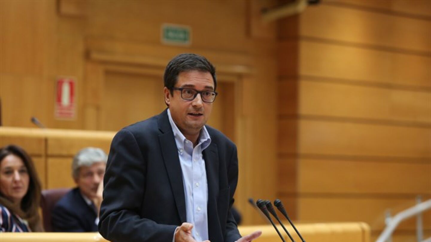 &Oacute;scar L&oacute;pez, senador socialista por Castilla y Le&oacute;n