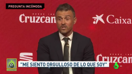 Enfrentamiento de Luis Enrique con la prensa: "Entiendo la mala intención, pero me resbala" Enfrentamiento de Luis Enrique con la prensa: "Entiendo la mala intención, pero me resbala"