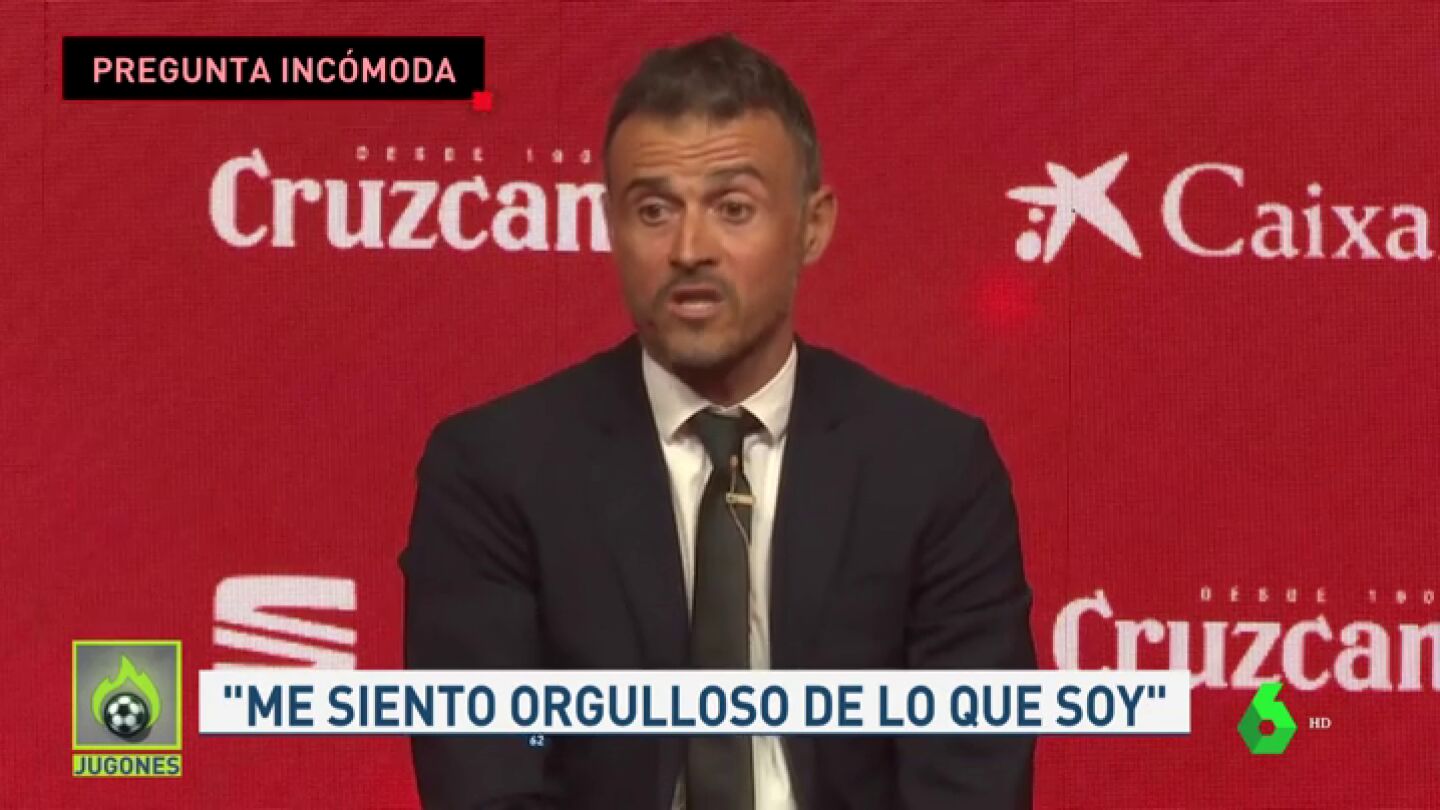 Enfrentamiento de Luis Enrique con la prensa: "Entiendo la mala intenci&oacute;n, pero me resbala"