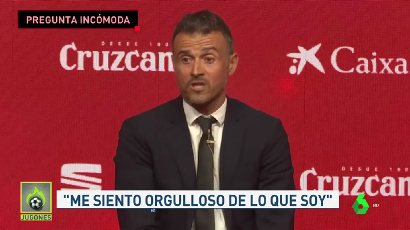 Enfrentamiento de Luis Enrique con la prensa: "Entiendo la mala intención, pero me resbala" Enfrentamiento de Luis Enrique con la prensa: "Entiendo la mala intención, pero me resbala"