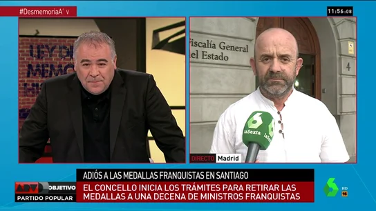 Bonifacio Sánchez, portavoz de la 'ARMH' Bonifacio Sánchez, portavoz de la 'ARMH'