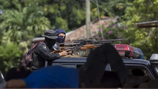 Masaya, Nicaragua, durante la 'Operación Limpieza' Masaya, Nicaragua, durante la 'Operación Limpieza'