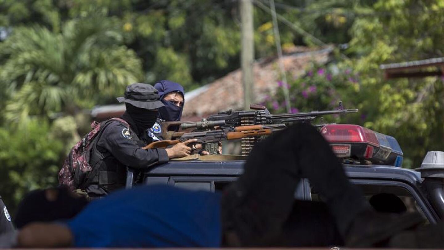 Masaya, Nicaragua, durante la 'Operaci&oacute;n Limpieza'