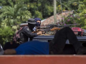 Masaya, Nicaragua, durante la 'Operación Limpieza' Masaya, Nicaragua, durante la 'Operación Limpieza'