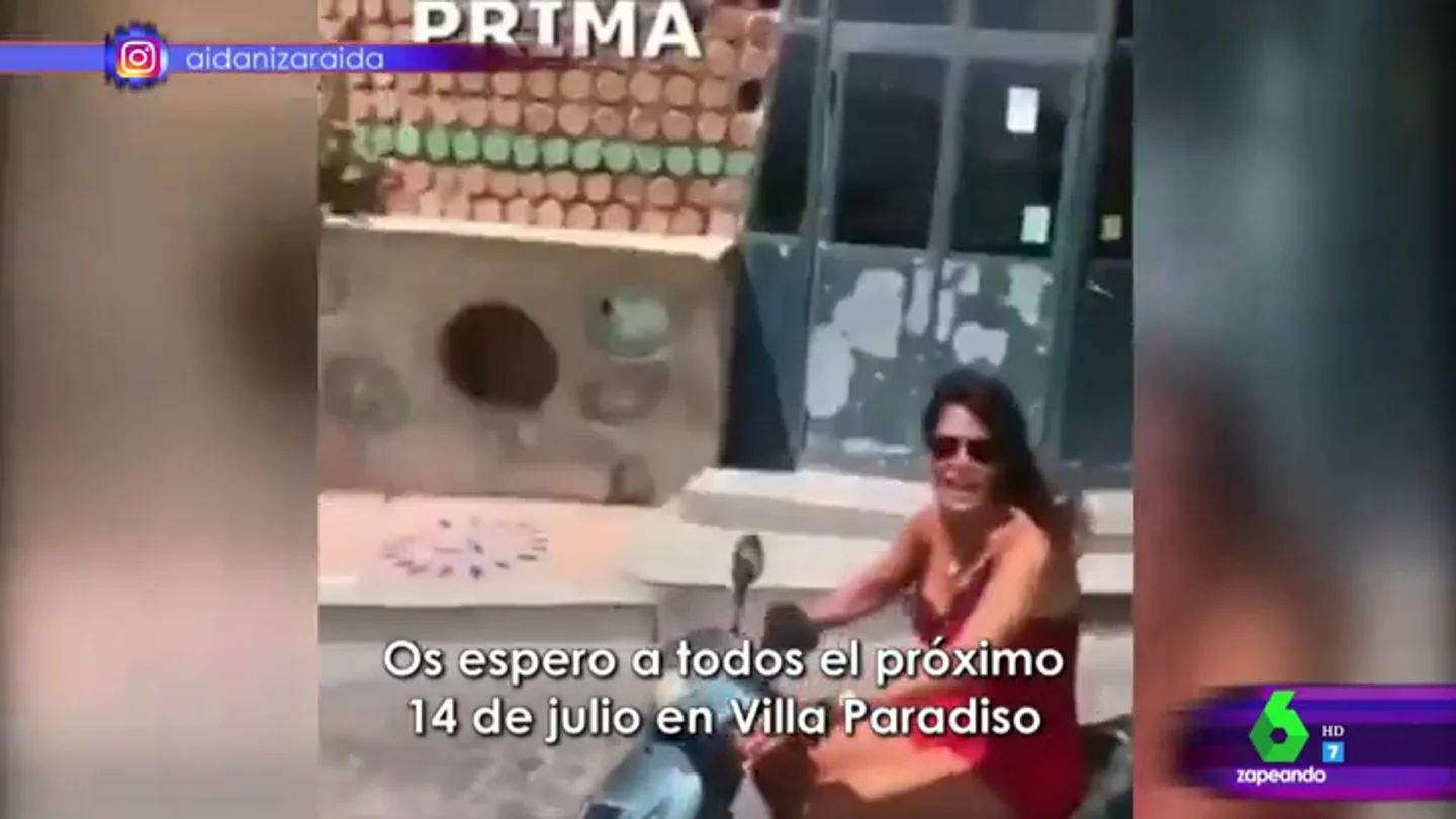 Vídeo de Aida Nizar en Zapeando Vídeo de Aida Nizar en Zapeando