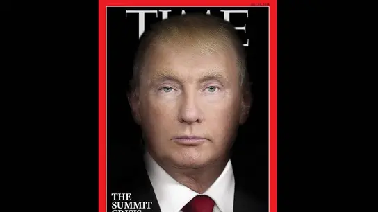 Portada TIME Trump-Putin Portada TIME Trump-Putin