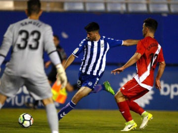 El Lorca, durante un partido de la pasada temporada El Lorca, durante un partido de la pasada temporada