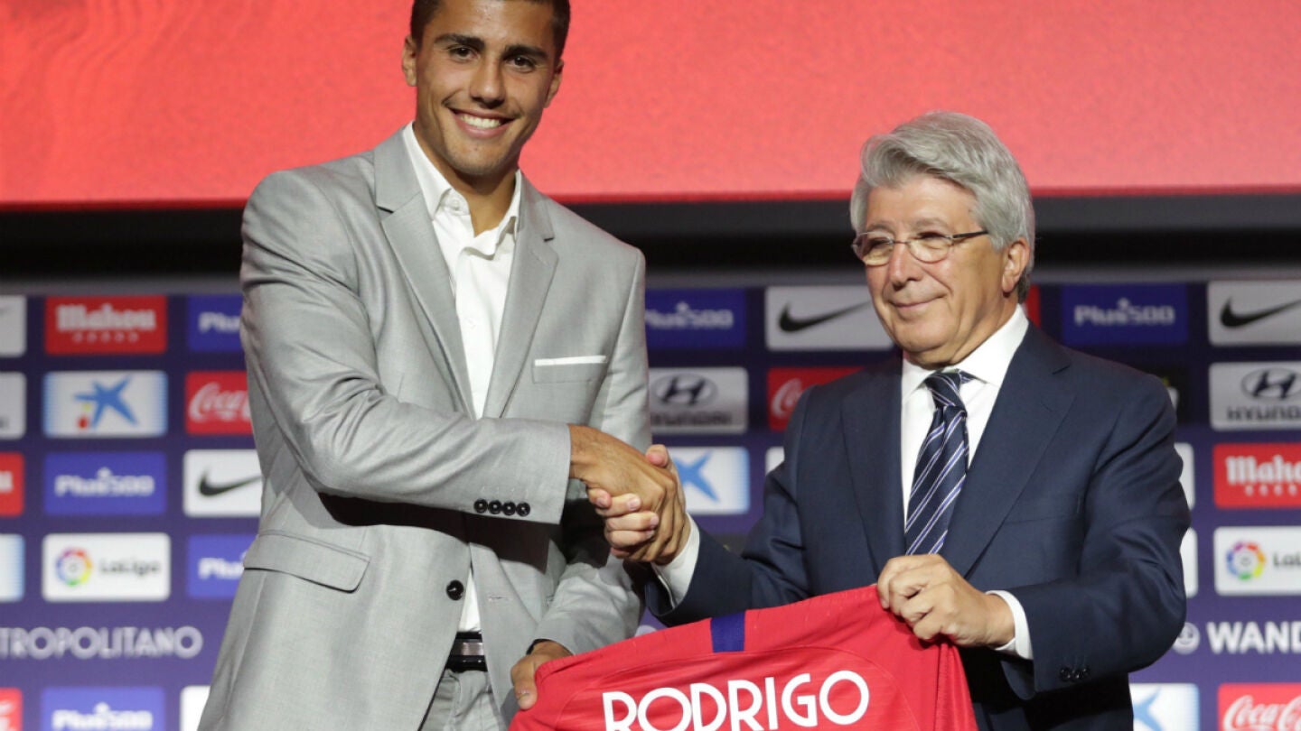 Rodri, con Enrique Cerezo