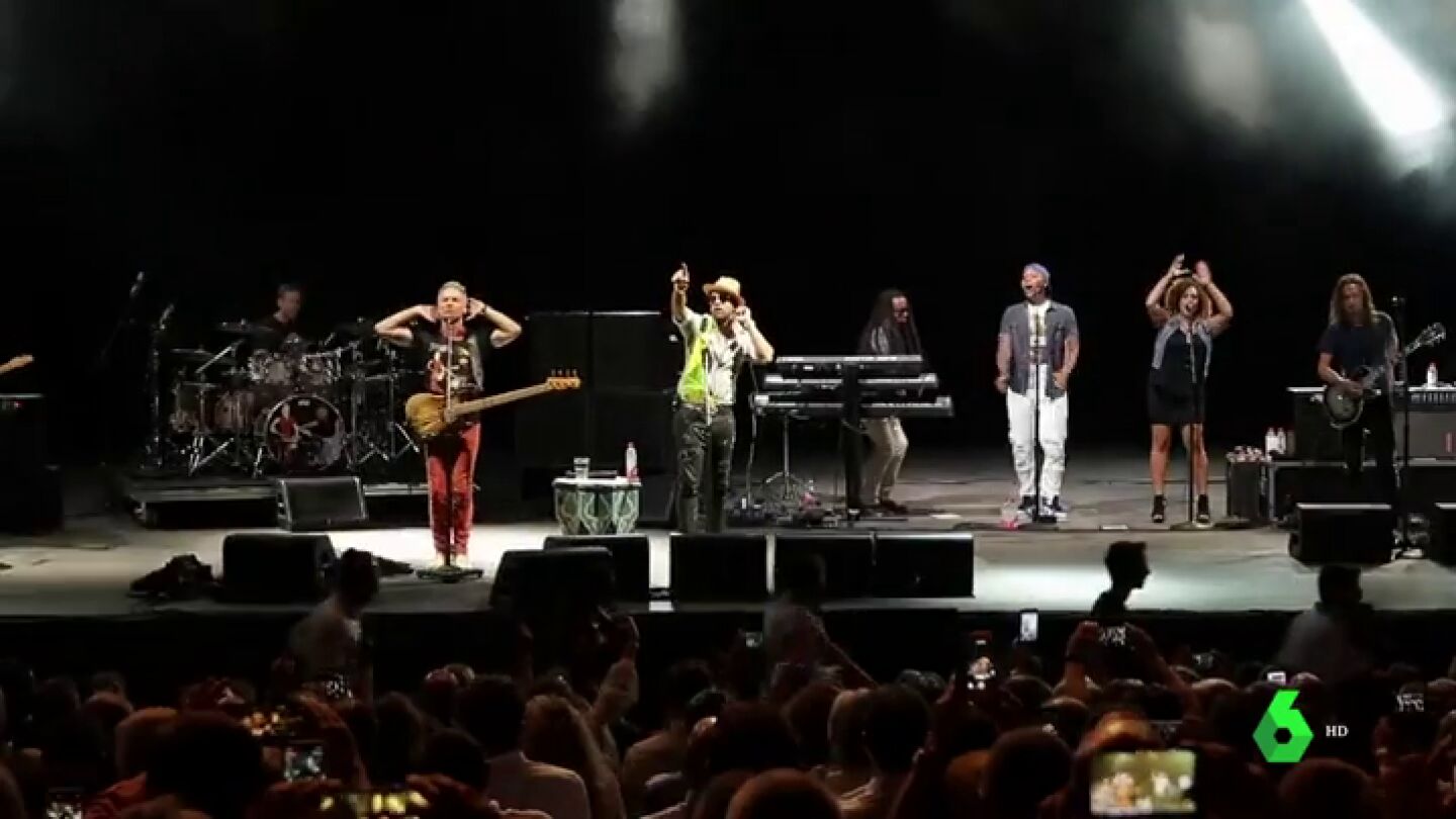 Sting y Shaggy en el 'Starlite'