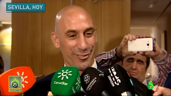 Luis Rubiales: "Con el único entrenador que he hablado es con Luis Enrique" Luis Rubiales: "Con el único entrenador que he hablado es con Luis Enrique"