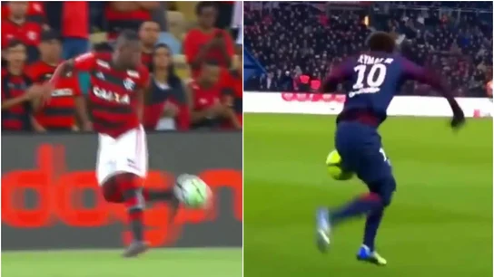 Las similitudes de Vinicius y Neymar Las similitudes de Vinicius y Neymar